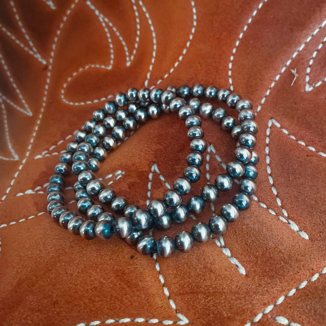 Navajo Pearl Stretch Bracelet